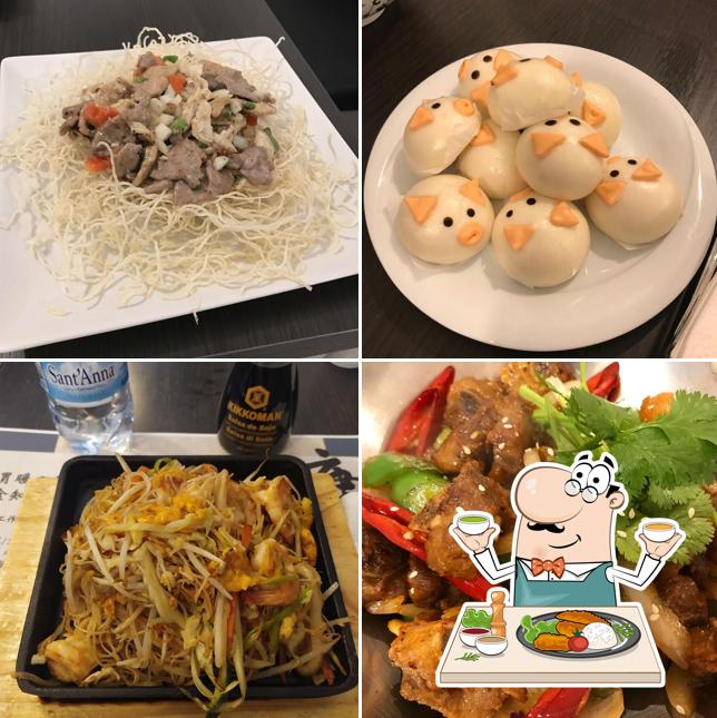 Platti al Ristorante cinese China Town