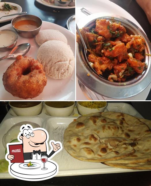 Food at Hotel Maya Darshini