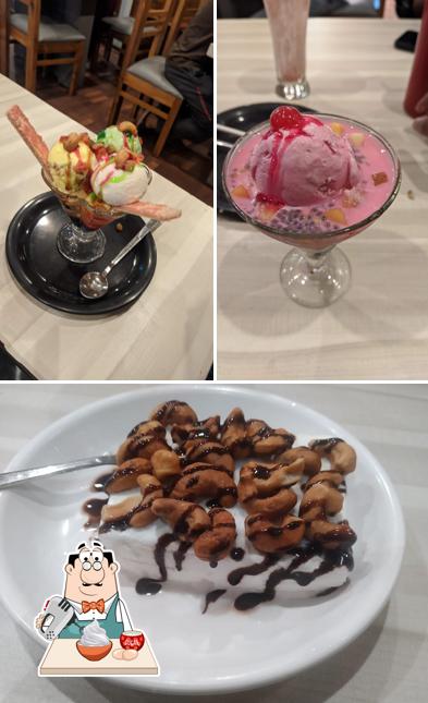 Enjoy one of the desserts