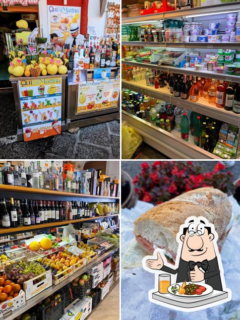 Cibo al Salumeria da Aldo - Capri