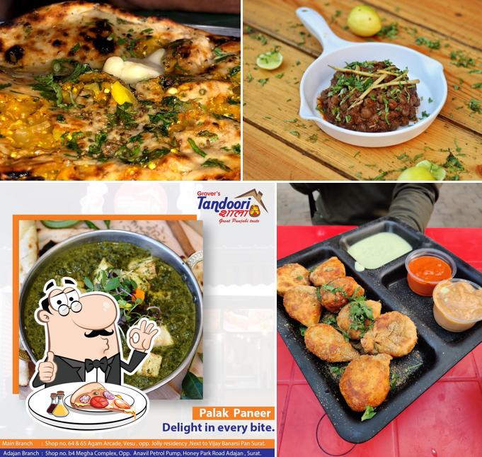 At Grovers Tandoori Shala, you can get pizza