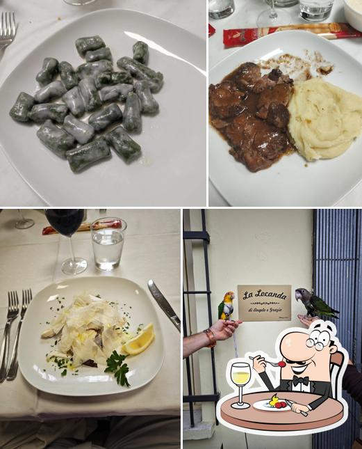 Platti al La Locanda di Angelo e Grazia