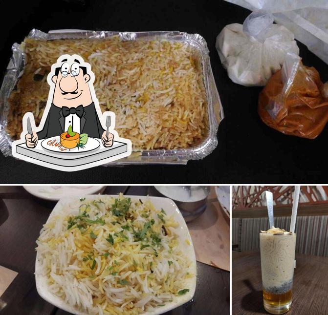 The restaurant's food and beverage