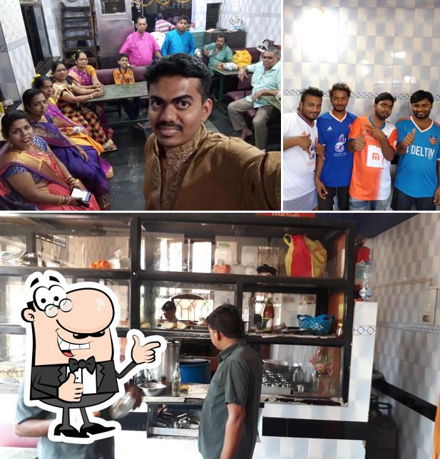 See this pic of Krishna Hotel