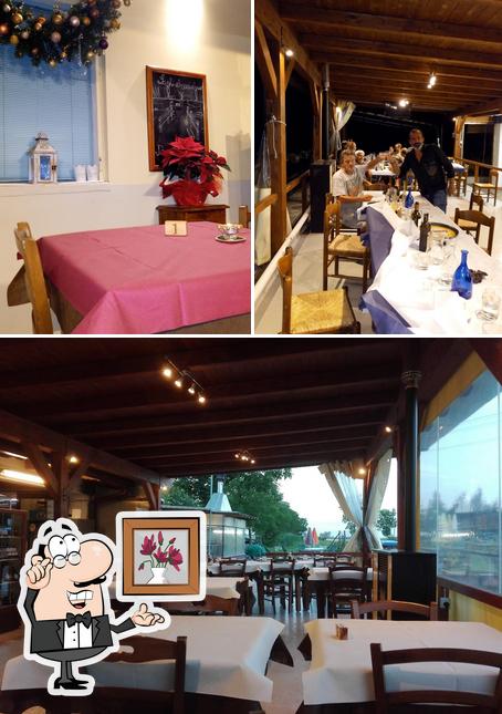 Siediti a un tavolo di Trattoria ai Laghetti