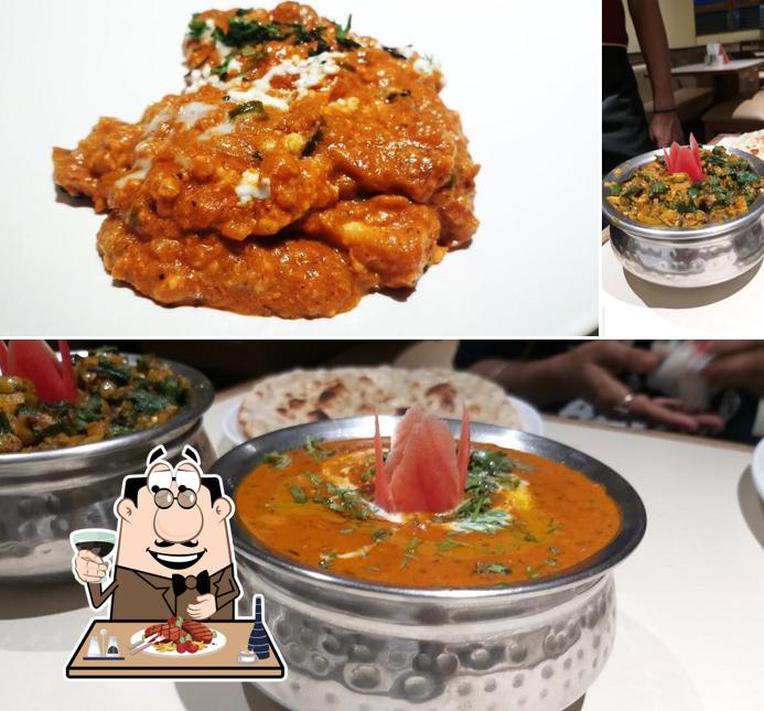 Manthan Happy Pure Veg serves meat meals