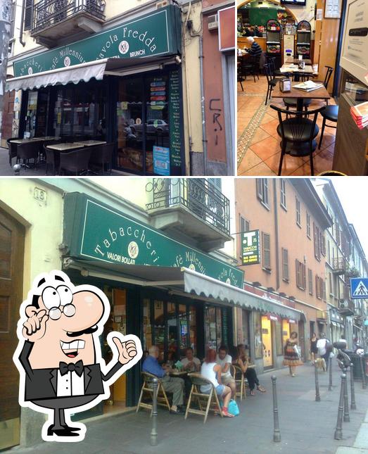 Gli interni di Cafe' Millenium
