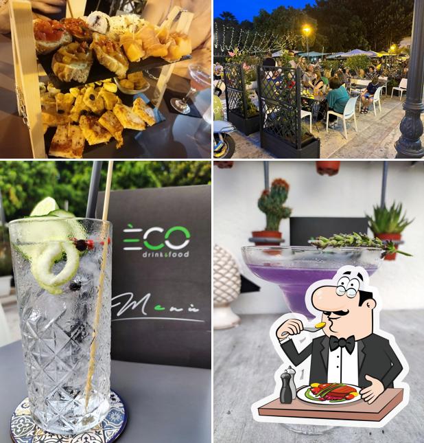 La cibo e bevanda del ristorante