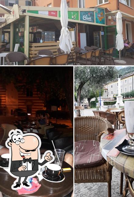 Gli interni di Gelateria Bar ElCossett