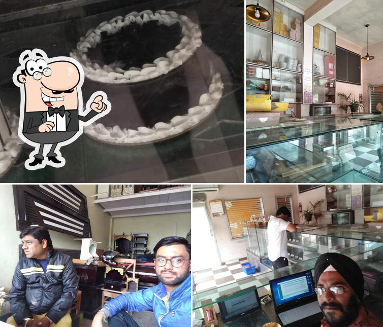 The interior of Bhartiya Bakery