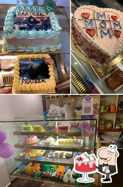 Red velvet cake at Enrich Cakes and Bakes