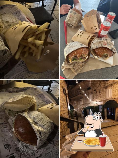 Patatine fritte al Fast Food&Tobacco Shop ToGo