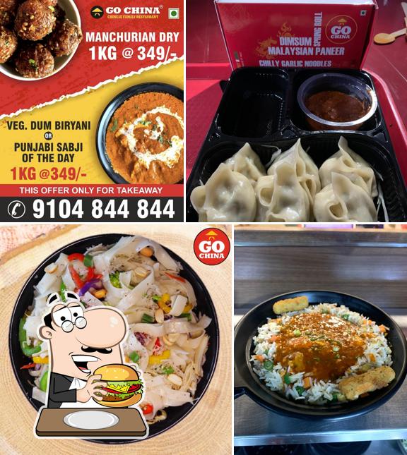 Order a burger at Go China Citylight