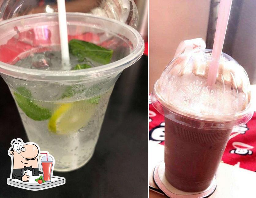 Enjoy a beverage at GRILL BROTHERS