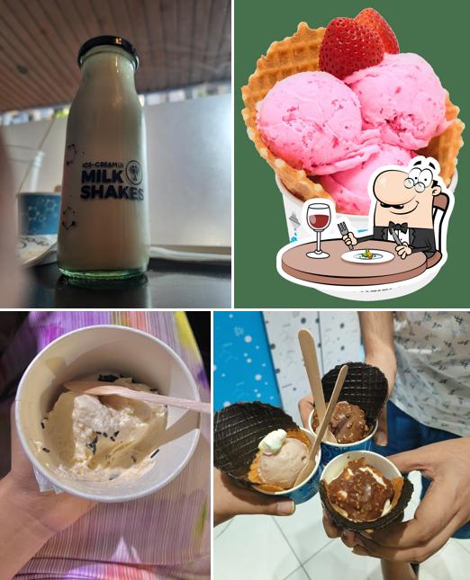 Food at Ice Cream Lab Kolkata