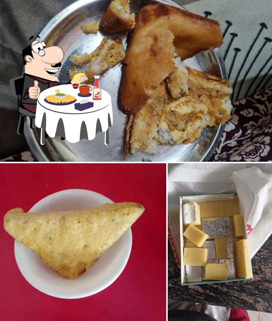 Cheese plate at New Bikaner Sweets & Snacks