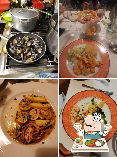 Calamari fritti al Trattoria Al Parol