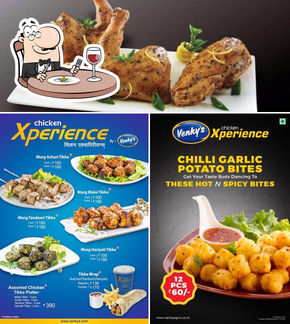 Food at Venky's - Chicken Xperience