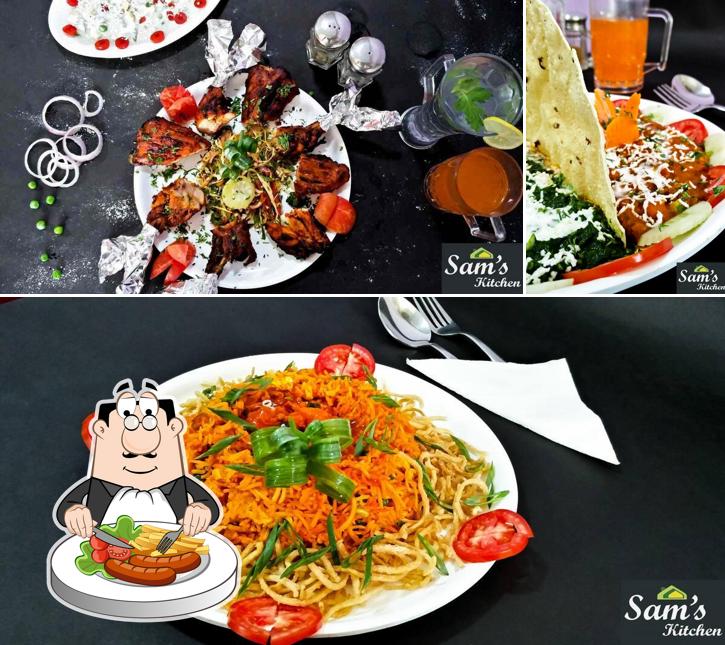 The restaurant's food and beer