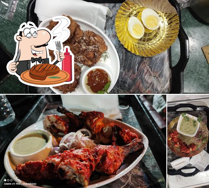 211 EXPRESS CAFE provides meat meals
