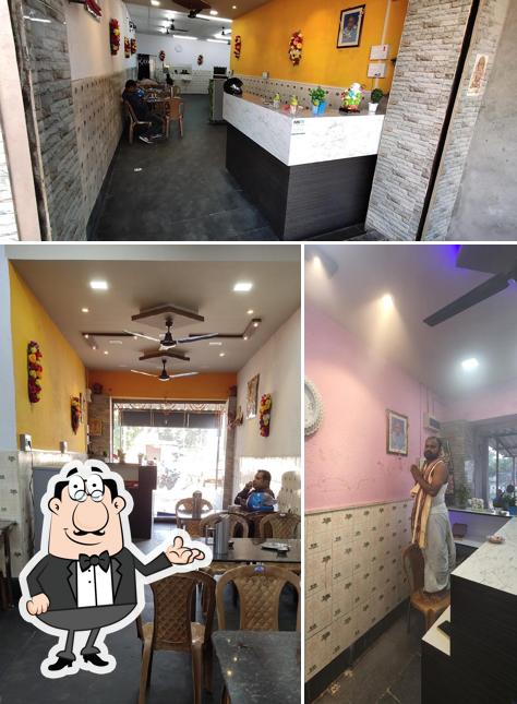 The interior of Apat Family Restaurant