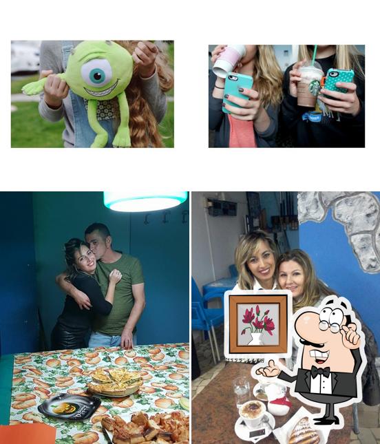Questa è la immagine che mostra la interni e cibo di Barcollo ma non mollo