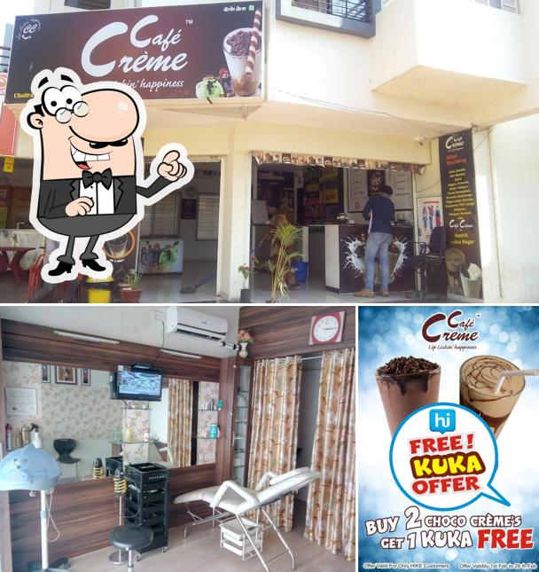 The exterior of Cafe Creme - Indiranagar