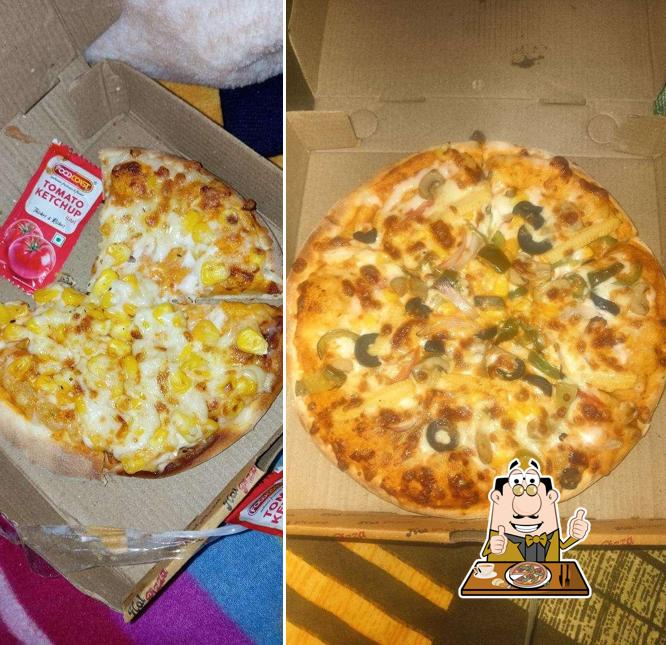 At Pizza King, you can order pizza