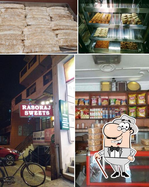 Check out how Rasoraj Sweets C.R.PARK looks outside