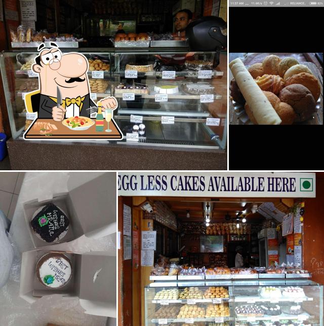 Food at LJ Iyengar Bakery