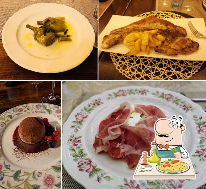 Platti al La Casa Rusticale Dei Cavalieri Templari