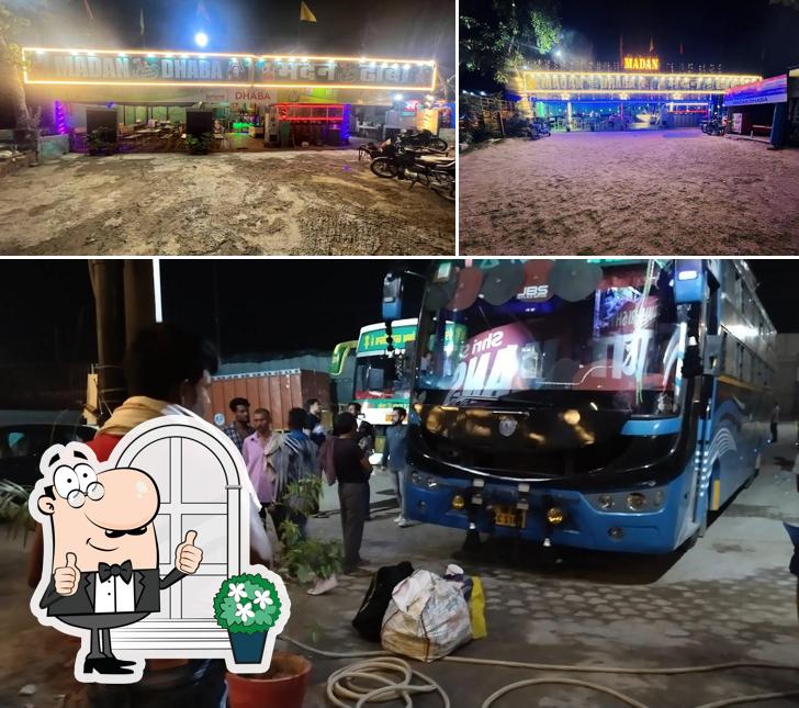 You can get some fresh air outside Madan Dhaba