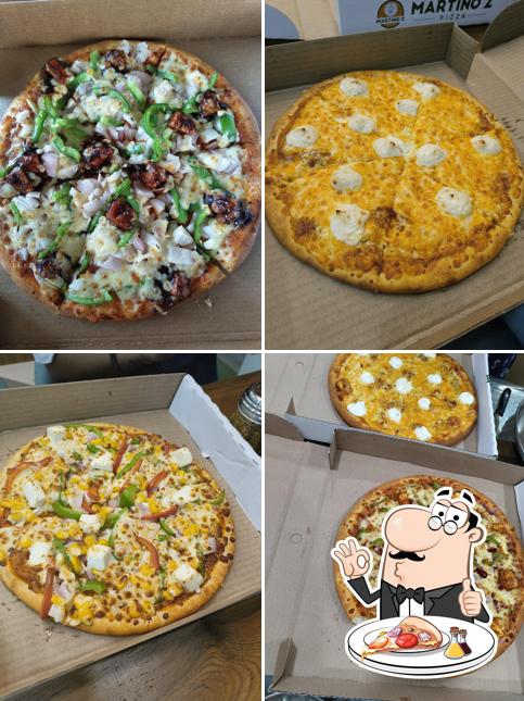 Order pizza at Martino'z Pizza