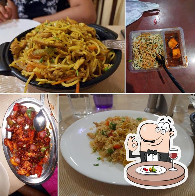 Food at Om Casual Dining Restaurant