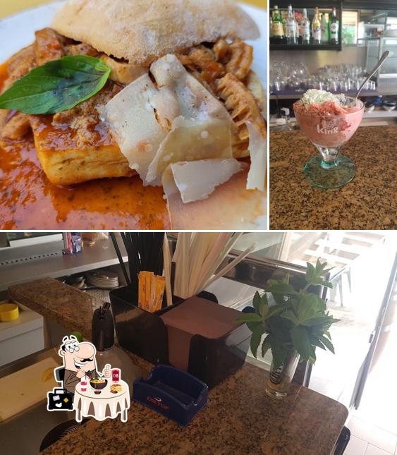 Tra le varie cose da Bar King di Cacciato Insilla Manuele si possono trovare la cibo e interni