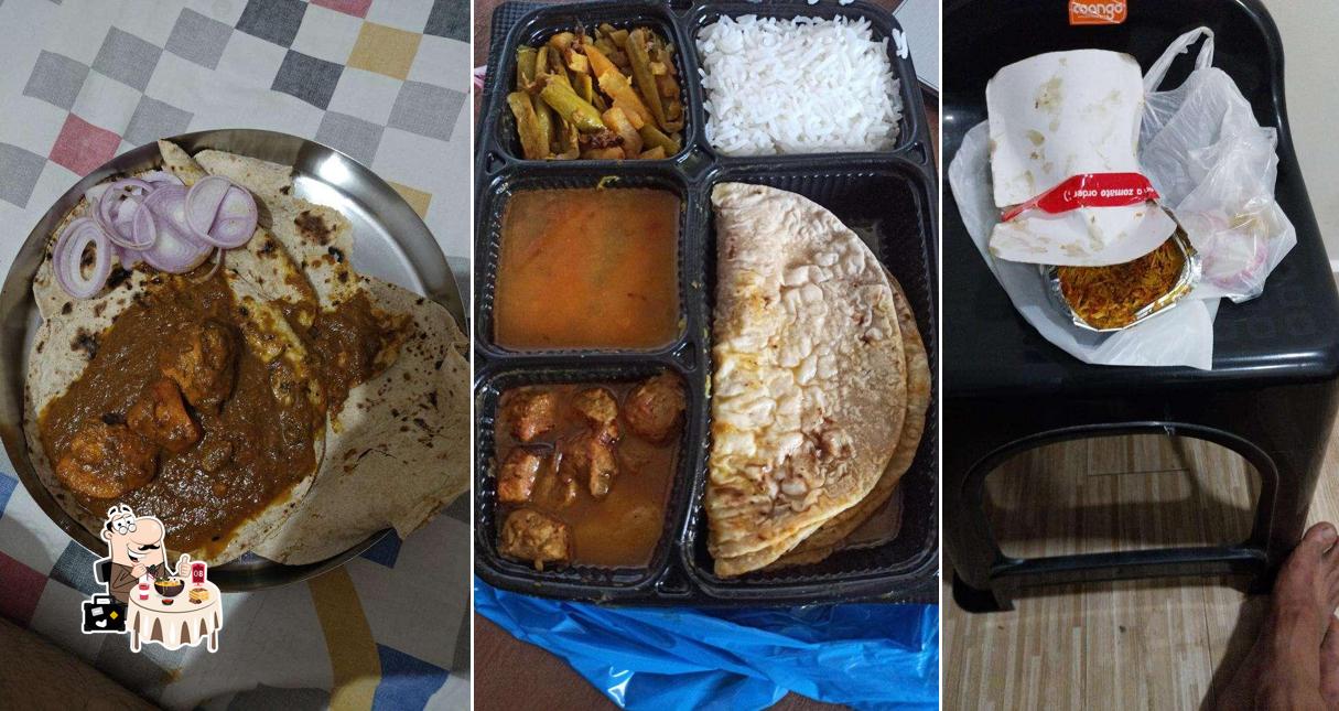 Food at Amritsar dhaba