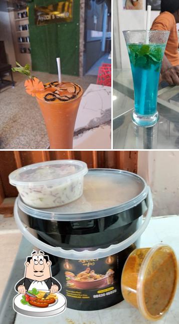 Among different things one can find food and beverage at Ayzal's Cafe