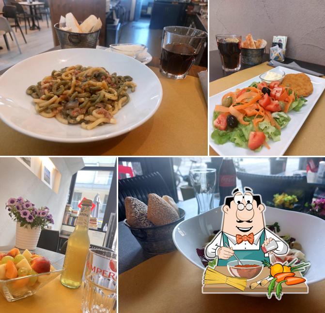 Spaghetti alla bolognese al Bar la Piazzetta