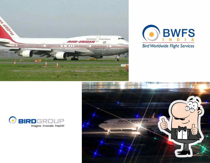 Here's a pic of Bird Worldwide Flight Services -BWFS