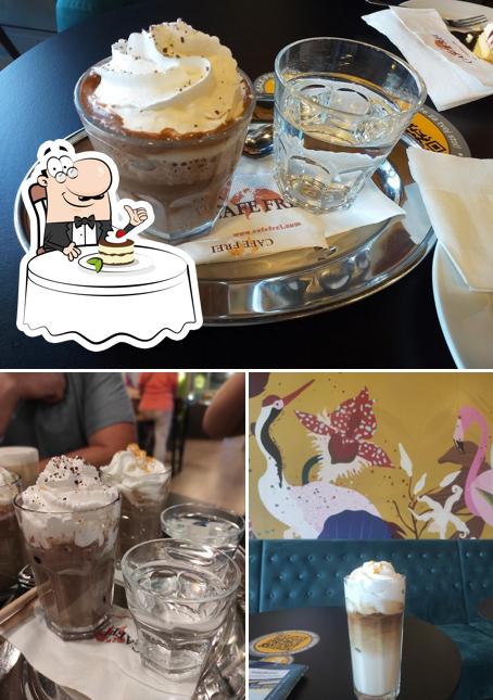 Cafe Frei Pula serve un'ampia gamma di dolci