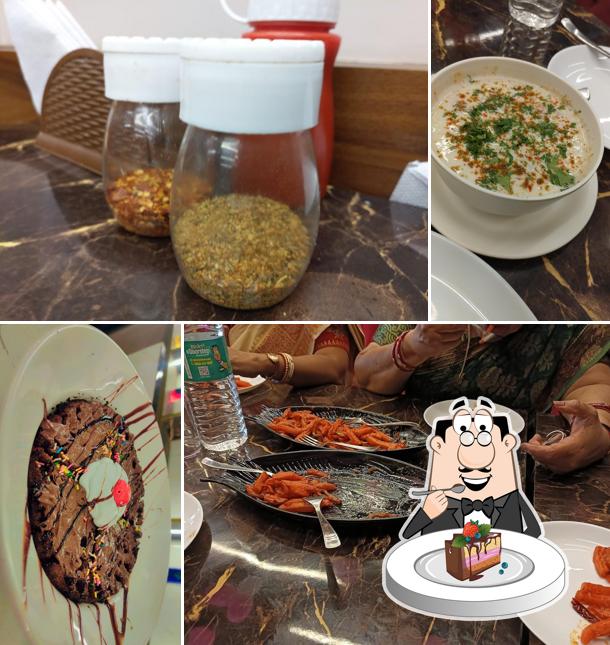 Chocolate cake at Cupid Cuisine