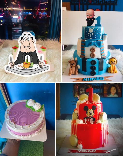 Food at Flor de amora live cake cafe & surprise gift Shopee