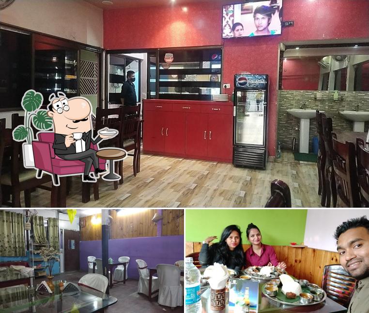 Check out how Hemalata Dhaba looks inside