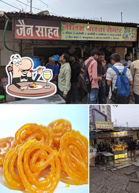 Food at Jain Sahab Neelam Nashta center