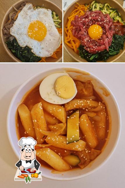 Bibimbap al Juga Korean fast food