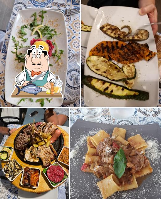 Salmone grigliato al La Braceria Anema&brace Pozzuoli