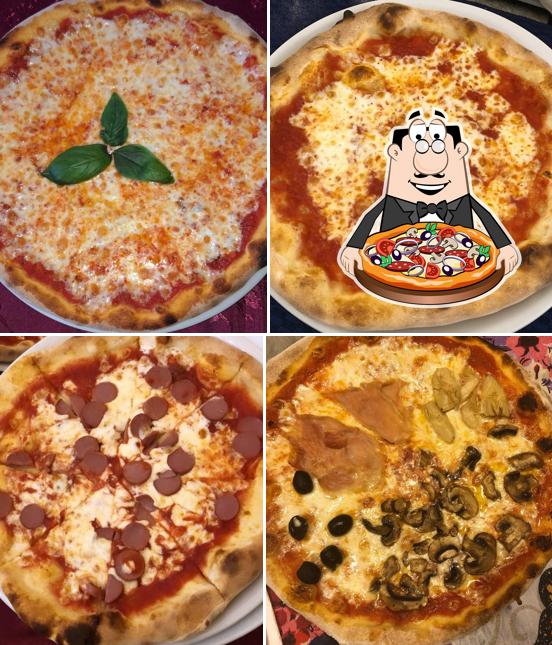 Scegli tra le svariate varianti di pizza