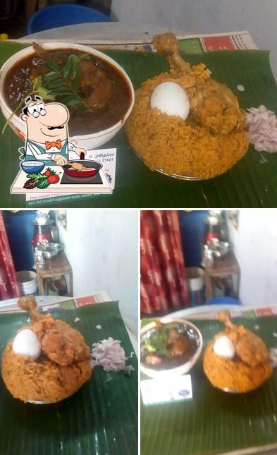 Chicken curry at M.R. BRIYANI KADAI