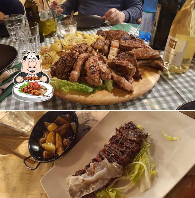 Platti al Ristorante Locanda Dei Briganti