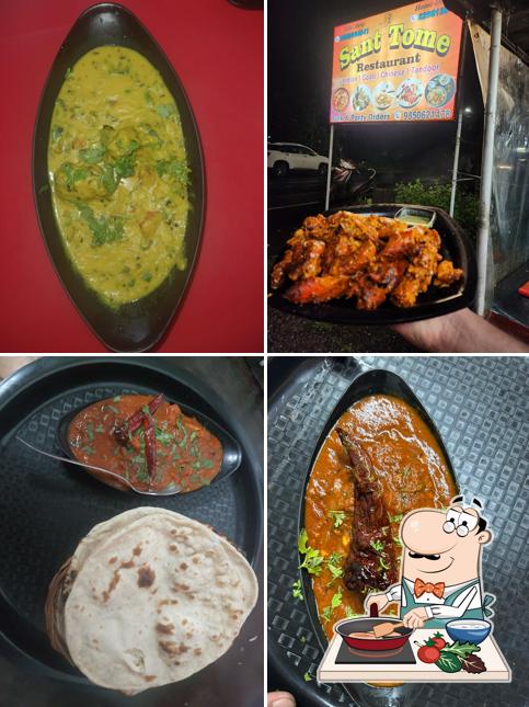Chicken curry at SANT TOME FAST FooD